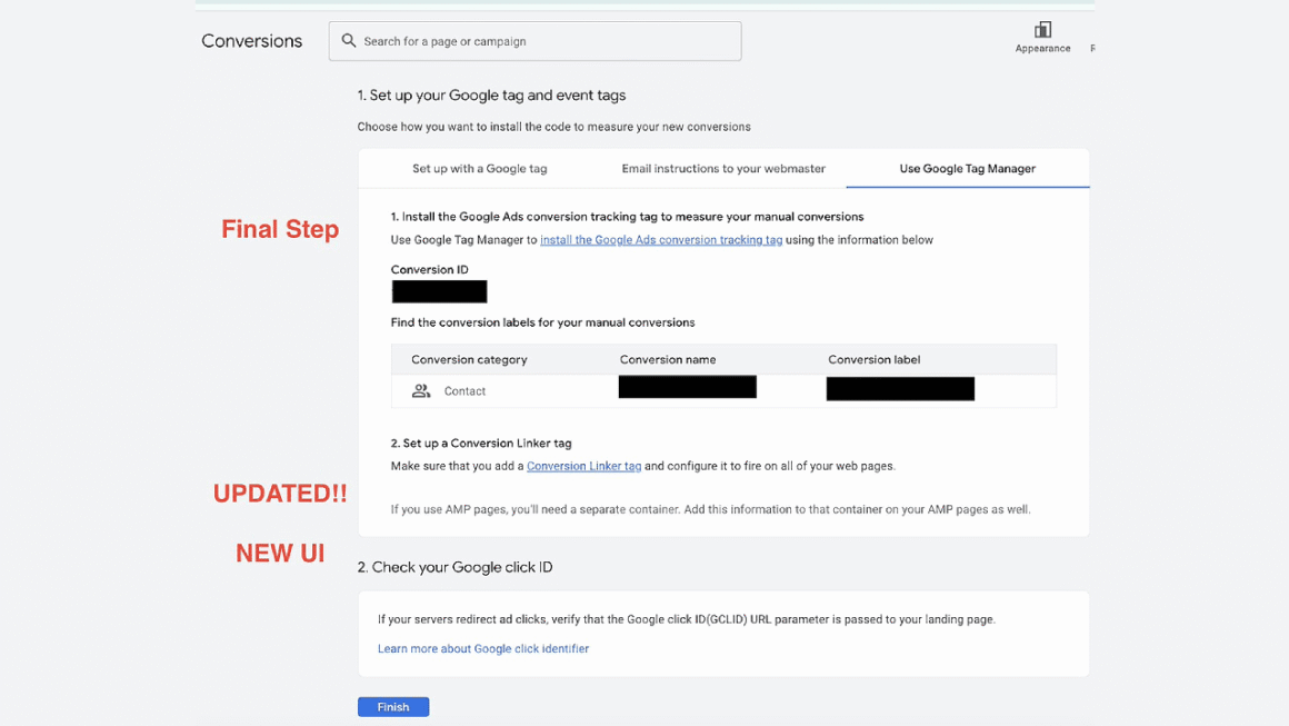 Conversion Setup Simplified with Step-by-Step Flow - PPC News Feed
