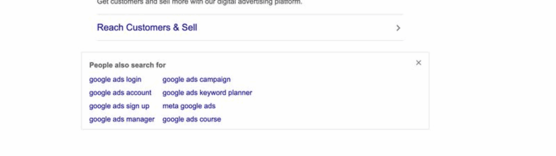 A Google search results page for "google ads" displays a sponsored link to "ads-google-com.zohosites.com." Advertisers should be cautious of fraudulent login pages appearing with related searches like "Google Ads login" and "google ads campaign.