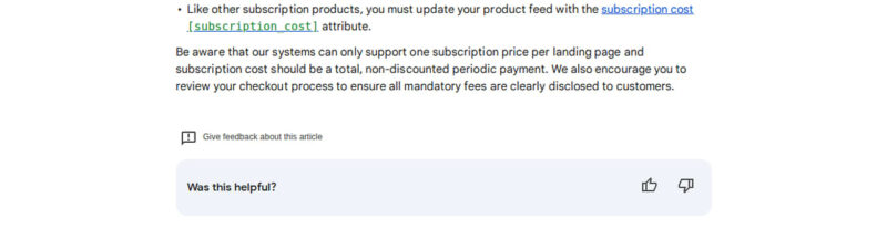 A website notice titled "Physical goods subscriptions expansion: Alcohol" explains updated policies for alcohol subscriptions, requirements, and notes about compliance and subscription limits, dated March 2, 2026.
