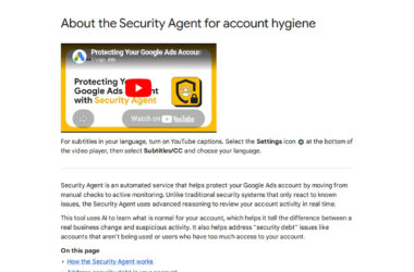 Google Launches Security Agent for Enhanced Account Hygiene