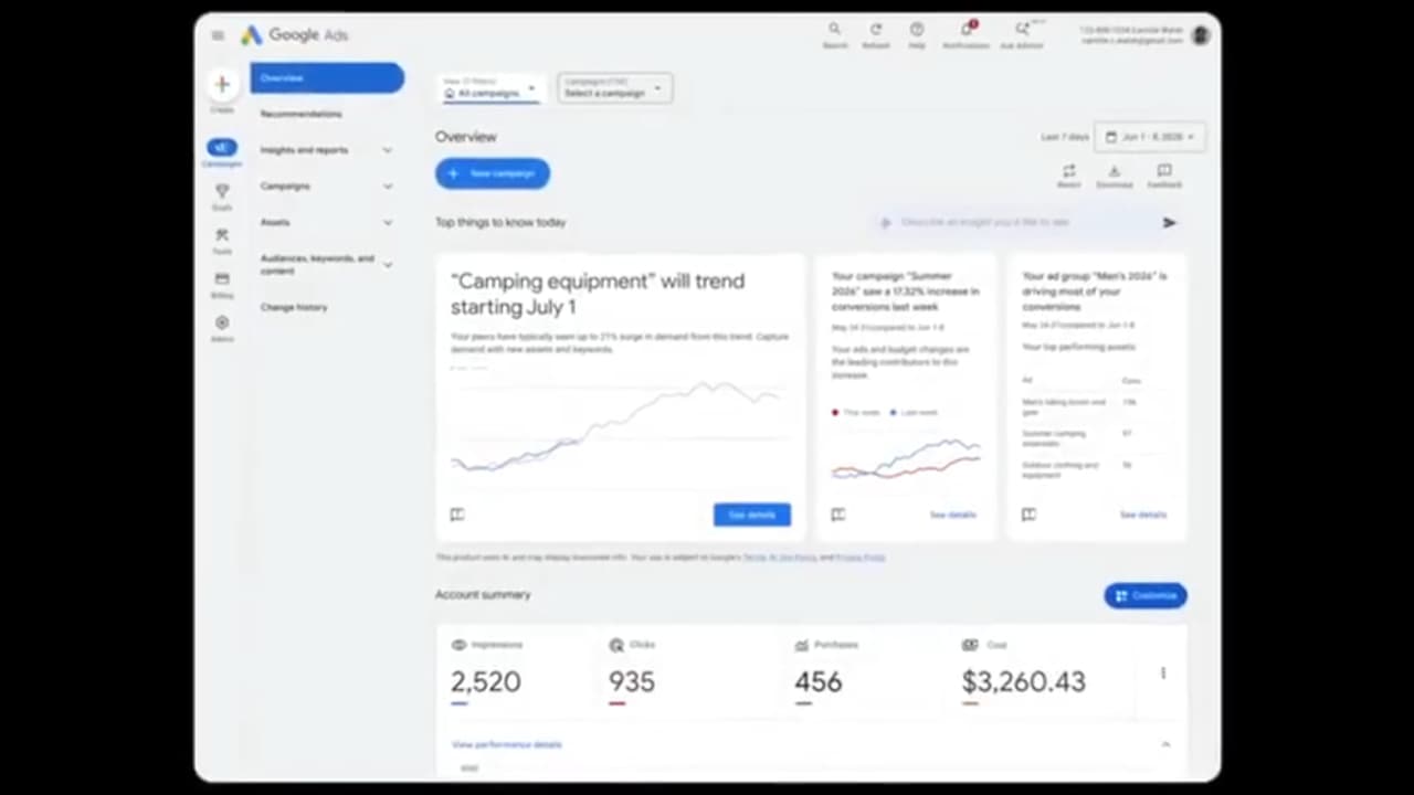 Google Ads Unveils New Overview Powered by Gemini