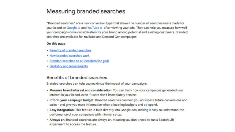 Branded Searches Conversion Type Added to Google Ads