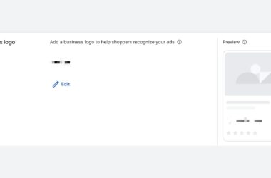 Business Logos for Shopping Added in Google Ads