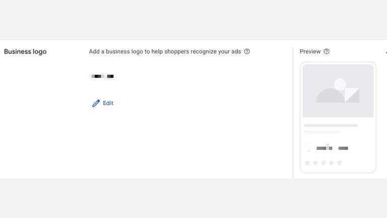 Business Logos for Shopping Added in Google Ads