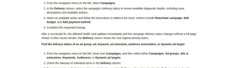 Microsoft Advertising Rolls Out Aggregate Campaign Delivery Status