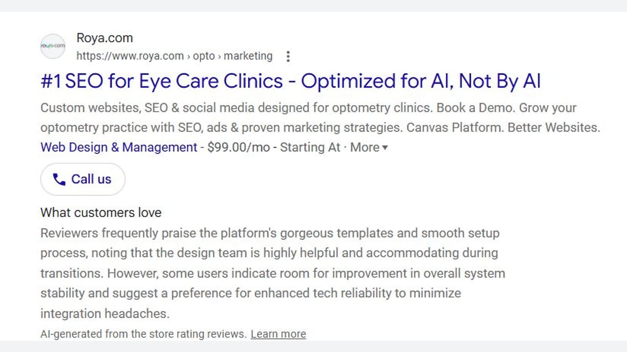 ‘What Customers Love’ Summary Now Showing on Desktop