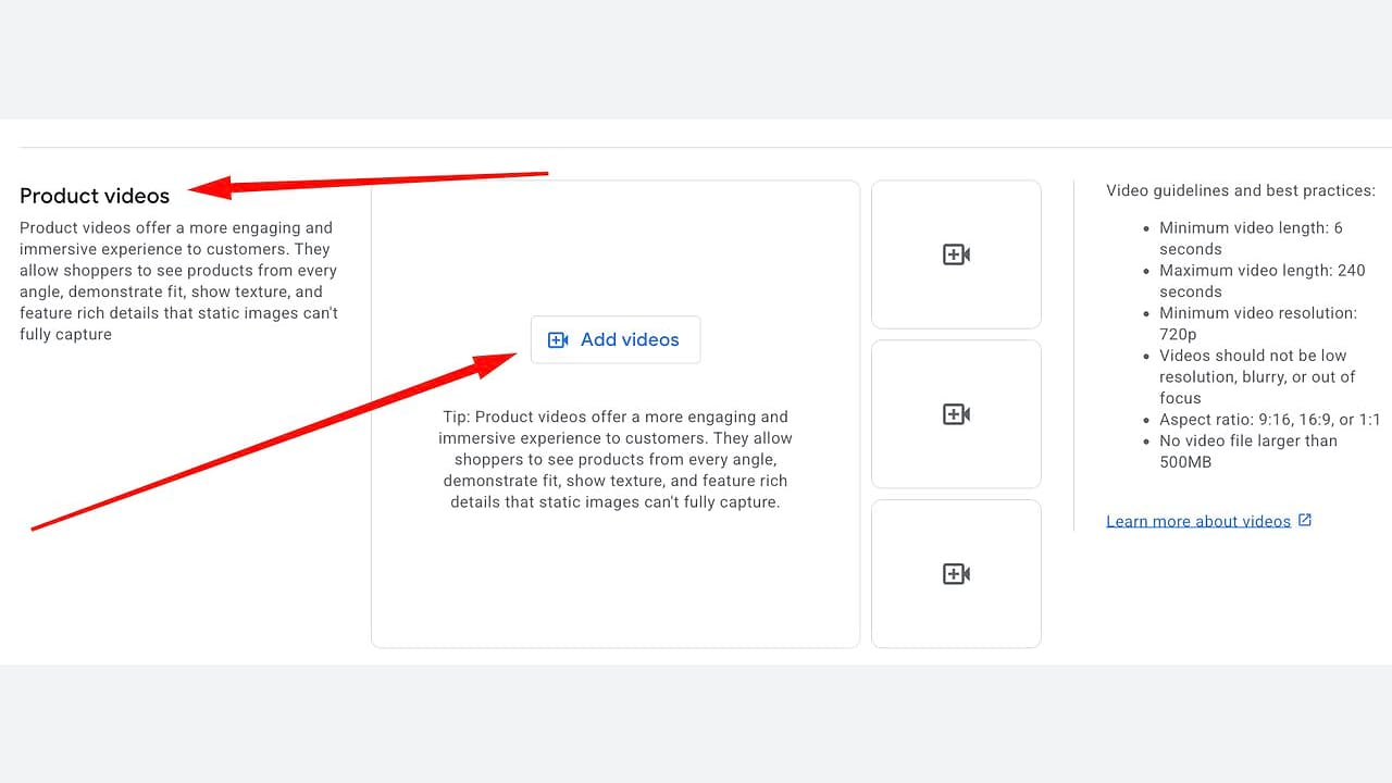 Merchant Center Adds Product-Level Video Uploads
