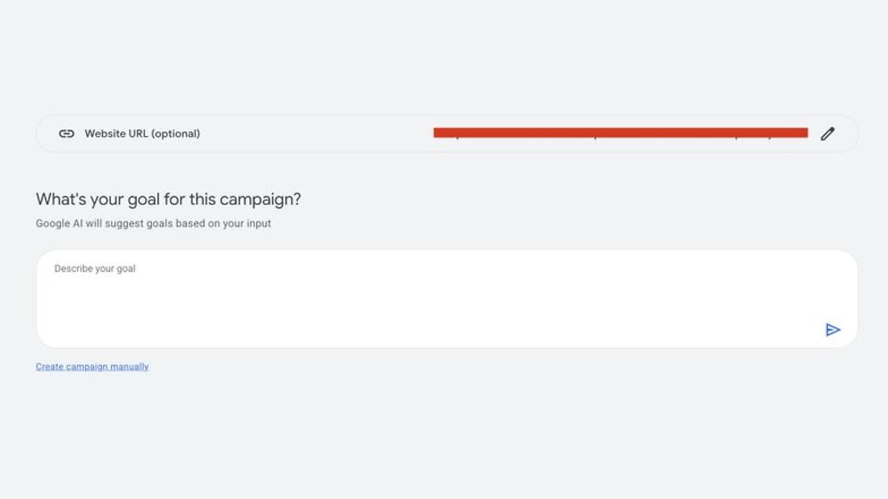 Google Ads Makes AI Campaign Creation More Prominent