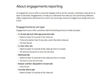 Google Redefines Video Engagements: 10 Seconds Now Required