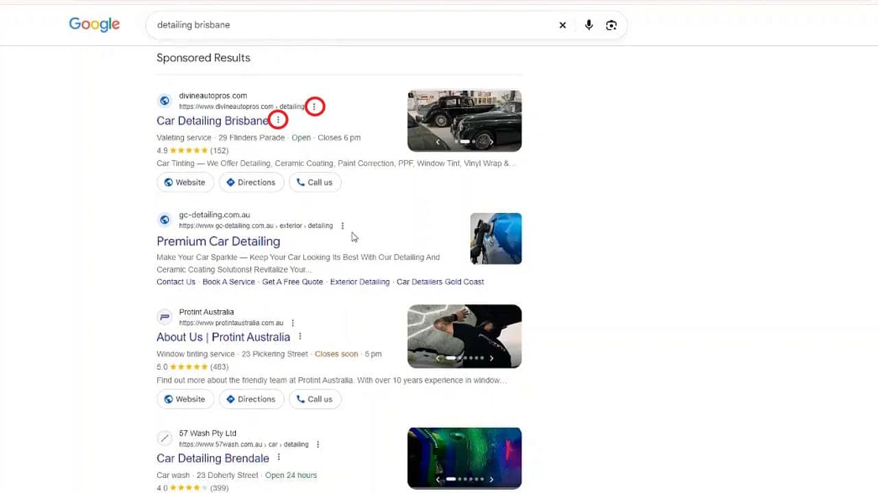 Google Tests Pop-Up Information in Sponsored Results