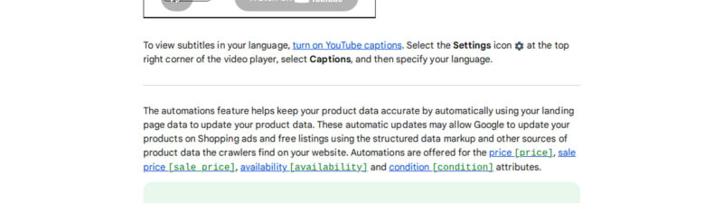 Google Warns Fast Changing Products May Be Disapproved