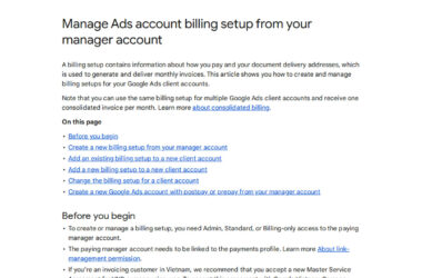 MCC Accounts Can Create Google Ads Accounts Without a Campaign