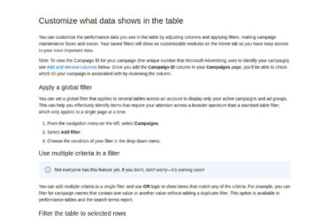 Microsoft Adds OR Filters and Custom Columns in Trend Charts