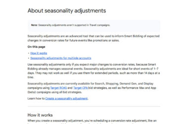Seasonality Adjustments Now Available for Demand Gen